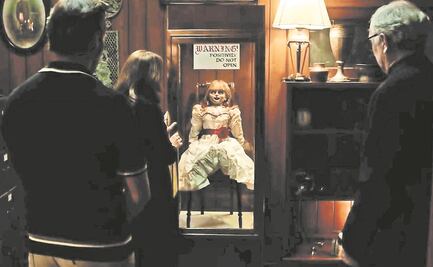 "Annabelle está aquí, en toda su infame gloria", dicen los Warren 