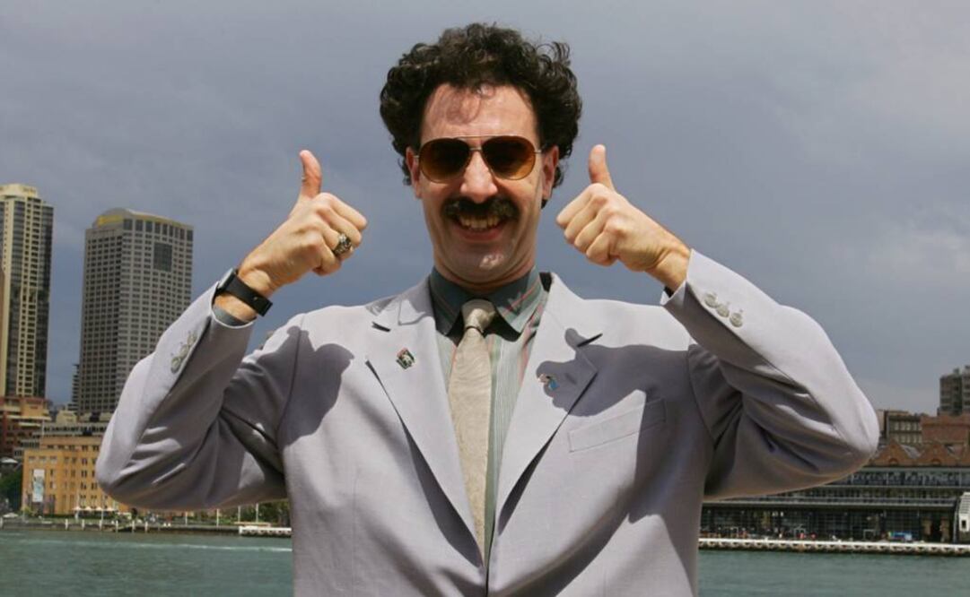 Sacha Baron Cohen ridiculizó a EU con su papel de "Borat"  FOTO: ARCHIVO