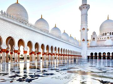 Siete bellezas de países musulmanes