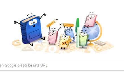 Google se une al nuevo ciclo escolar con doodle animado