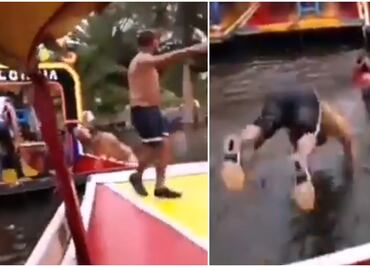Nadando y con video, remeros se burlan de joven muerto en Xochimilco