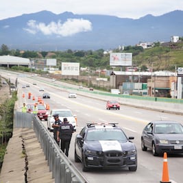 Se fractura un muro en el Paso Exprés