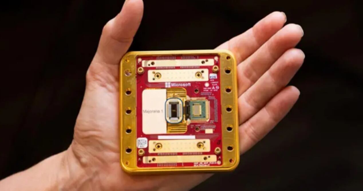 Chip Majorana.
Foto: Microsoft, vía BBC