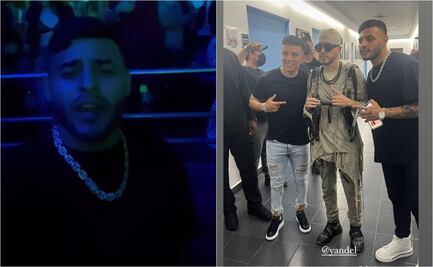 Jugadores de Chivas en concierto de reggaetón previo al duelo ante Pumas