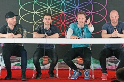 Hagan el amor, no muros fronterizos: Chris Martin