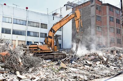 Tras sismo, Sobse ha demolido 16 edificios