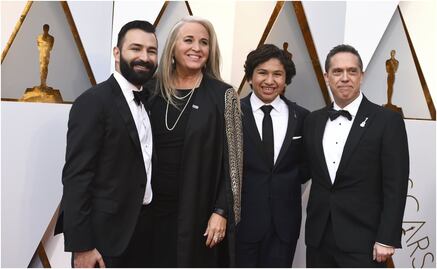 Darla K. Anderson vistió diseño de mexicana en los Oscars 2018
