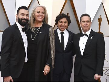 Darla K. Anderson vistió diseño de mexicana en los Oscars 2018