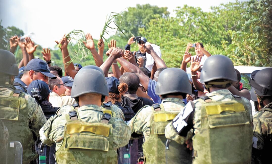 Mexican authorities have set up a scanner to detect migrants trying to sneak into the country to make their way to the United States - Photo: Jacob García/EL UNIVERSAL