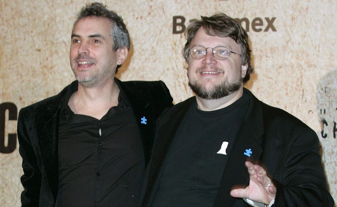 Alfonso Cuarón y Guillermo del Toro. Foto: EFE