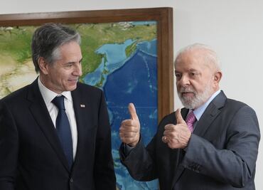 Lula y Blinken se reúnen en plena crisis diplomática de Brasil con Israel por la guerra en Gaza