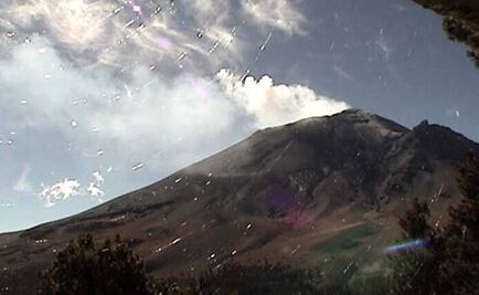 Volcán Popocatépetl mantiene baja actividad sísmica