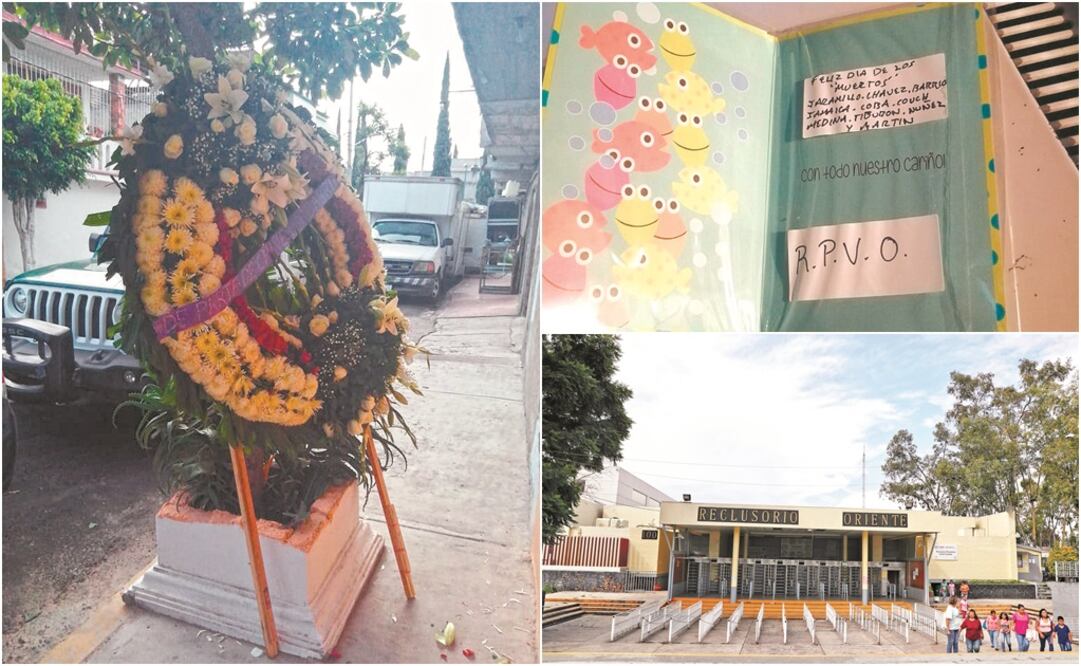 Coronas florales para muertos con mensajes intimidatorios aparecieron en dos puntos diferentes de la alcaldía Iztapalapa, junto con textos que al final decían: “Feliz día de muertos”. FOTOS: ESPECIALES Y ARCHIVO EL UNIVERSAL