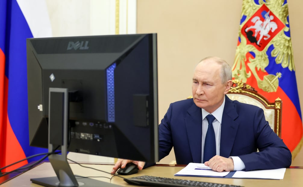A los comicios solo concurren partidos que respaldan a Putin y su campaña militar en Ucrania Foto: EFE/EPA/VYACHESLAV PROKOFYEV / SPUTNIK / KREMLIN POOL MANDATORY CREDIT
