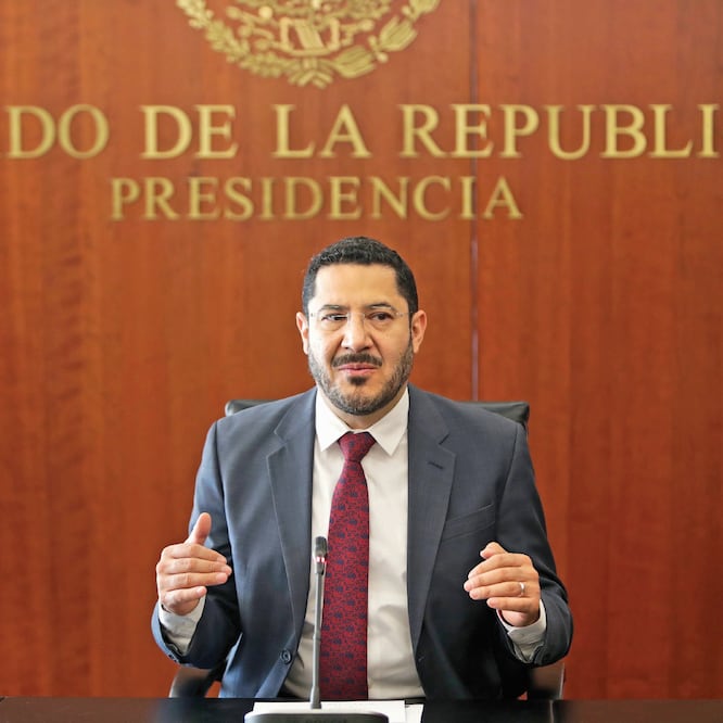 Martí Batres pidió aprovechar el consenso alcanzado con la aprobación de la Guardia Nacional para avanzar en otros temas. IVÁN STEPHENS. EL UNIVERSAL