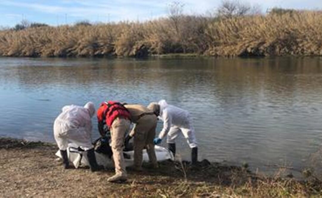 La Segob destacó que el mayor número de muertes fueron por ahogamiento en el Río Bravo, donde se recuperaron 22 cuerpos. Foto: Instituto Nacional de Migración