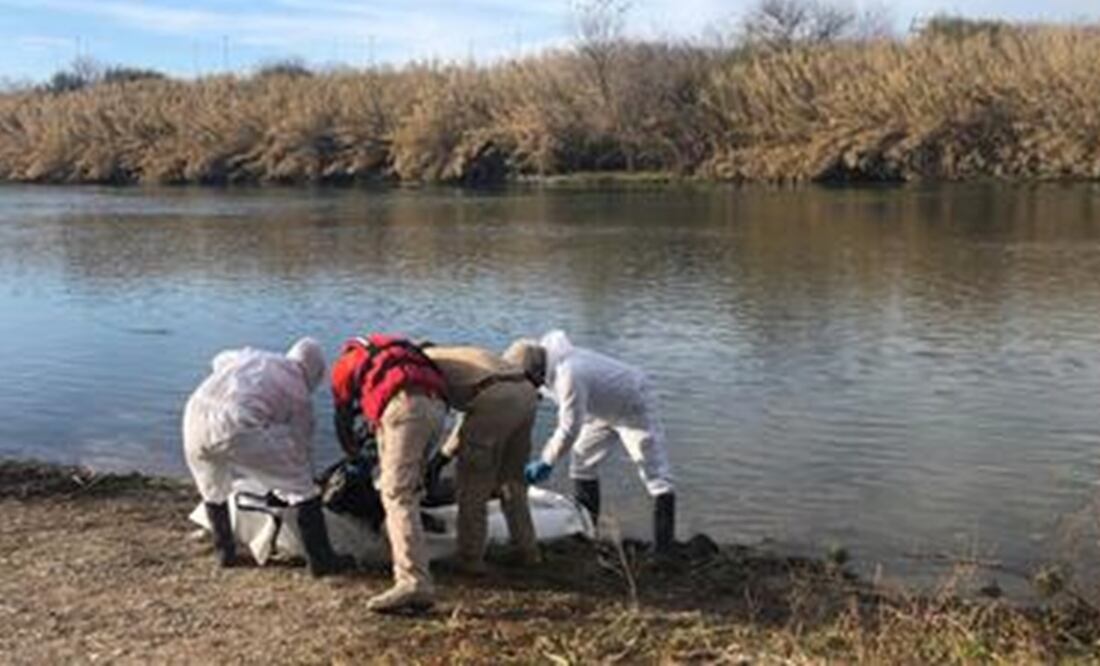 La Segob destacó que el mayor número de muertes fueron por ahogamiento en el Río Bravo, donde se recuperaron 22 cuerpos. Foto: Instituto Nacional de Migración