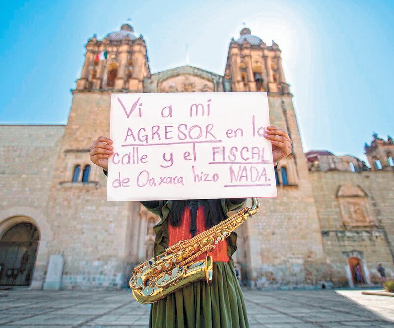 Malena denunció con el exfiscal Rubén Vasconcelos que uno de los hombres vinculados a su ataque seguía libre, pero no se le detuvo. Foto: ARCHIVO EL UNIVERSAL
