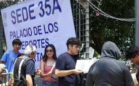 Examen de control de la UNAM: con tranquilidad transcurre último día de aplicación; rector Leonardo Lomelí acude a supervisar