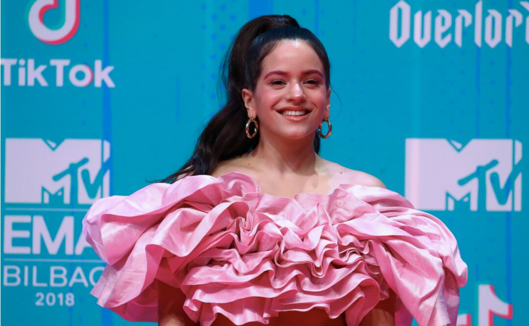 La cantante española no lució nada bien a su llegada a la entrega de premios celebrados en Bilbao, España. Foto: REUTERS