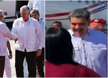 Díaz-Canel y Nicolás Maduro llegan a Palenque; participan en cumbre migratoria encabezada por AMLO