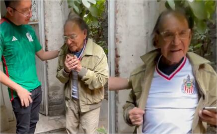 VIDEO: Abuelito es sorprendido con boletos para disfrutar del América vs Chivas