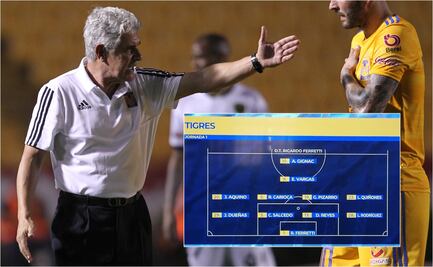 Tuca Ferretti va de "portero" contra Mazatlán FC