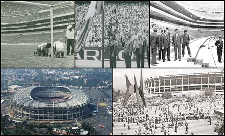 El estadio Azteca cumple 54 años