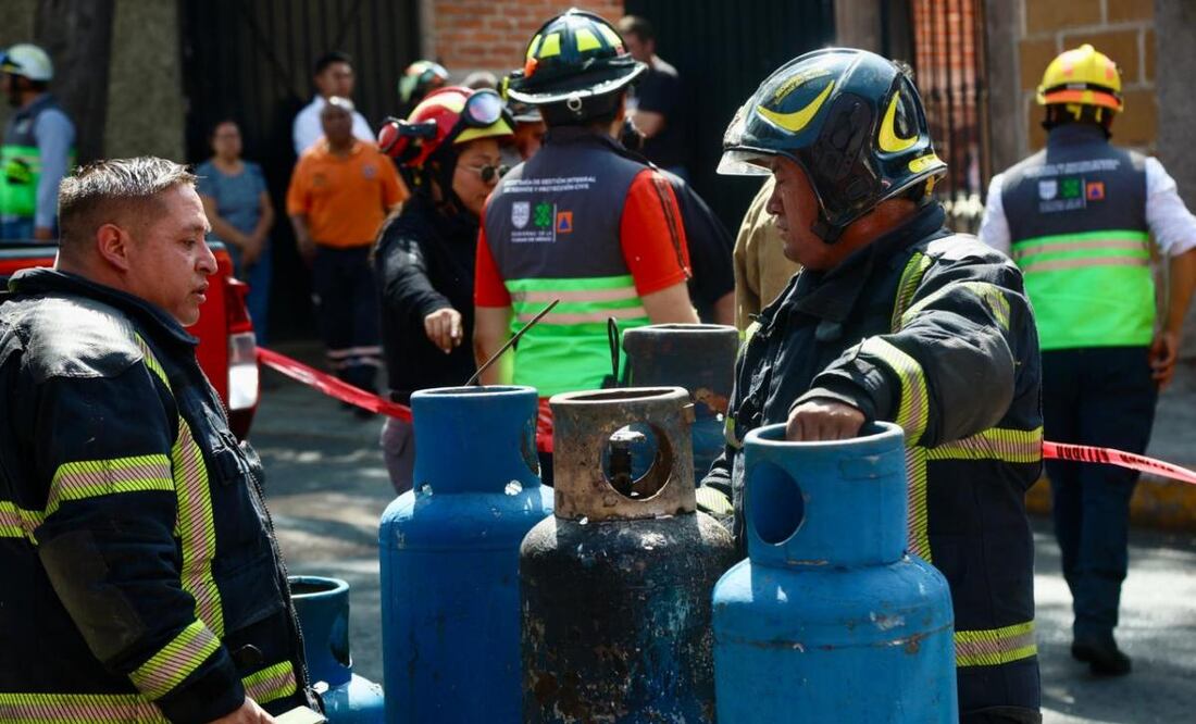 Muere una menor y reportan 2 heridos por explosión en la alcaldía Álvaro Obregón Foto: Valente Rosas / EL UNIVERSAL