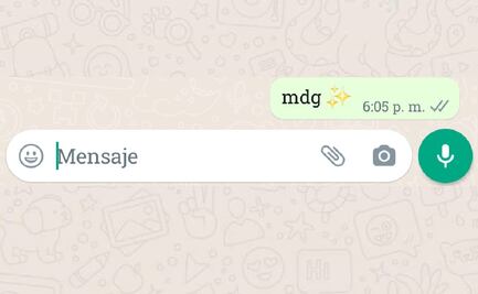 ¿Qué significa la abreviatura “mdg” en WhatsApp?