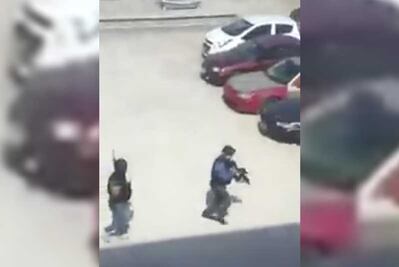 Tras persecución, hombre armado ingresa a universidad en Tamaulipas