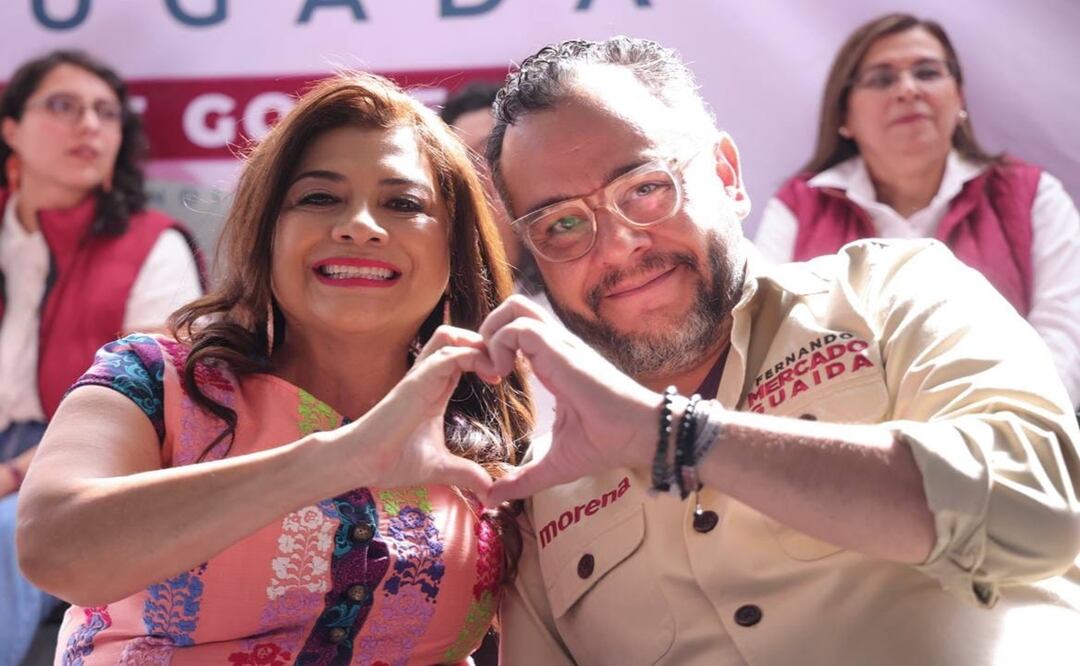 "Taboada no podrá sacar nada de ahí", Clara Brugada afirma que Iztapalapa es un bastión de Morena. Foto: Omar Díaz