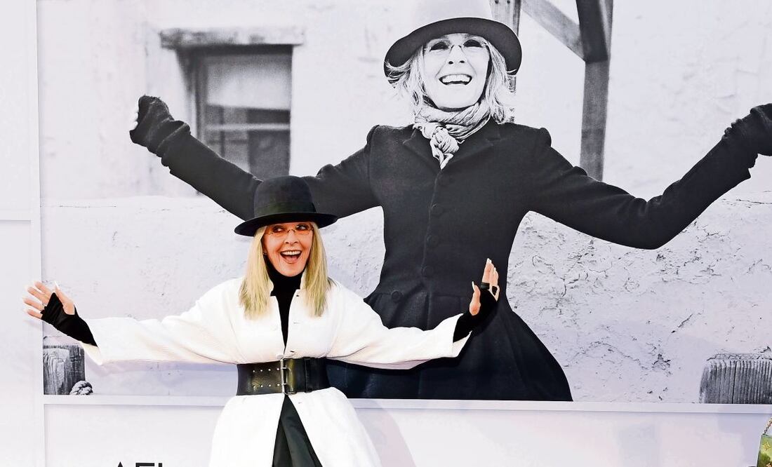 Venderán el legado de Diane Keaton. Fotos: AFP, AP y Paramount Pictures