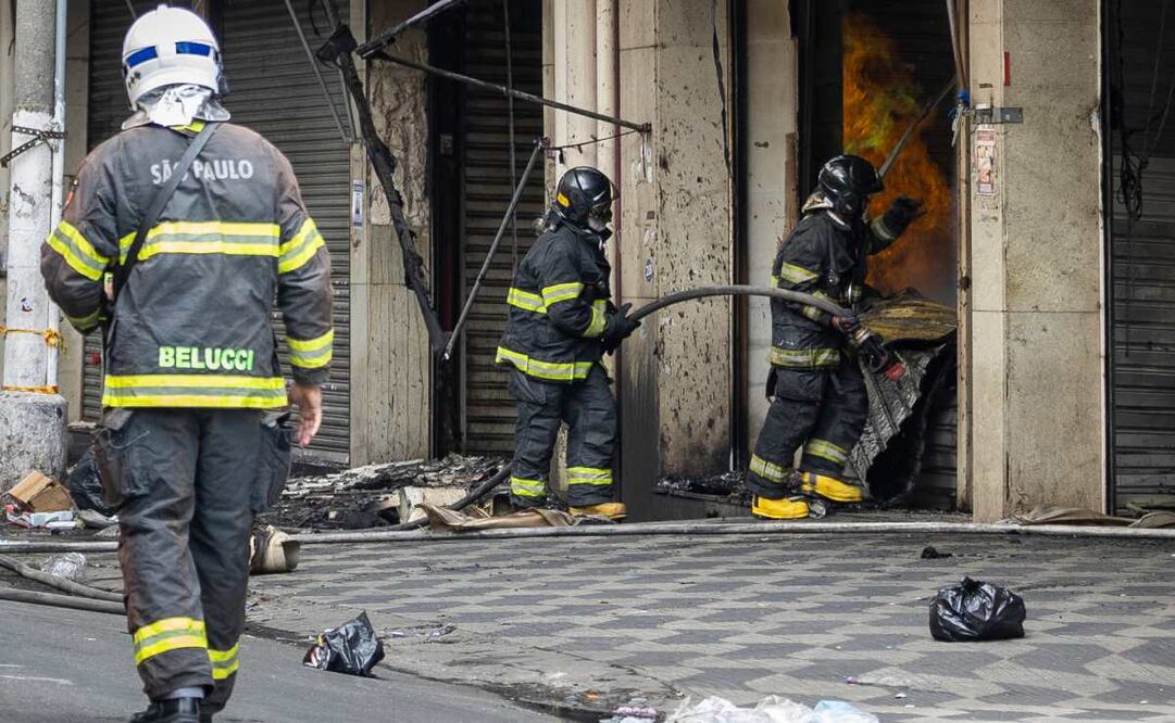 Incendio Sao Paulo. Foto: EFE