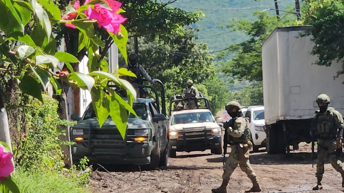 Enfrentamientos en Mazatlán. Foto: Especial