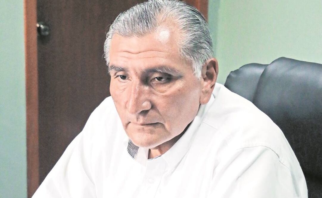 Adán Augusto López Hernández Virtual ganador de la gubernatura en Tabasco (LUMA LÓPEZ. EL UNIVERSAL)