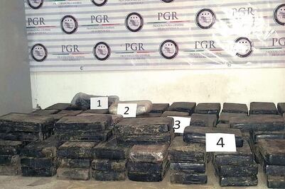 Histórico decomiso de cocaína en puerto de Lázaro Cárdenas