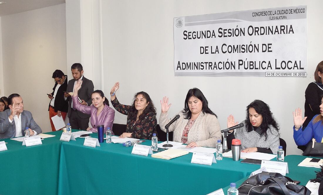 Fast track. El dictamen de ley podría ser discutido en la Comisión de Administración Pública local este martes. Foto: ARCHIVO EL UNIVERSAL