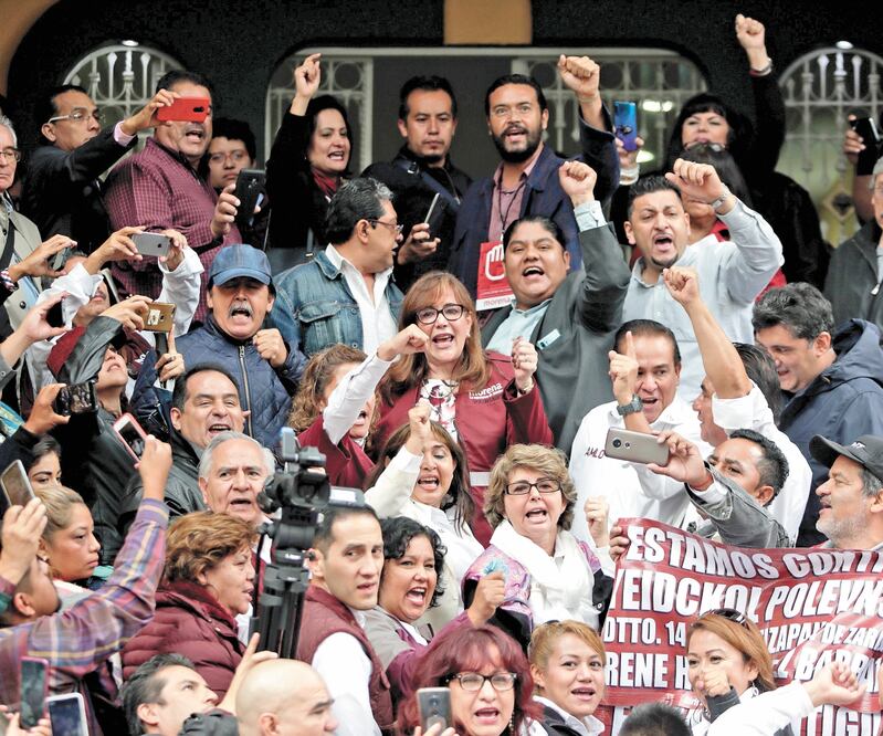 Morena, pese a ser el partido más joven de México, no está exento de vicios y viejas prácticas antidemocráticas. ARCHIVO EL UNIVERSAL