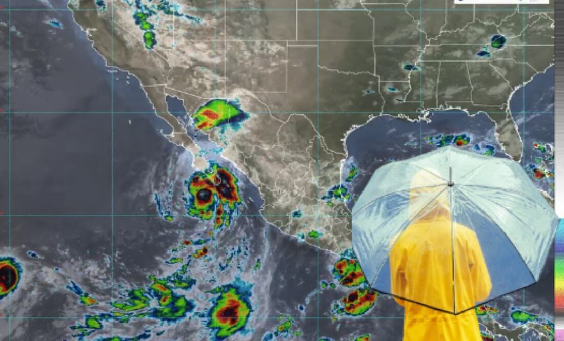 El huracán Lorena mantiene bajo vigilancia a varios estados del noroeste de México.
Foto: El Universal