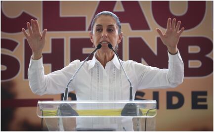 "Hay que evitar cualquier provocación", dice Sheinbaum sobre irrupción en Palacio Nacional