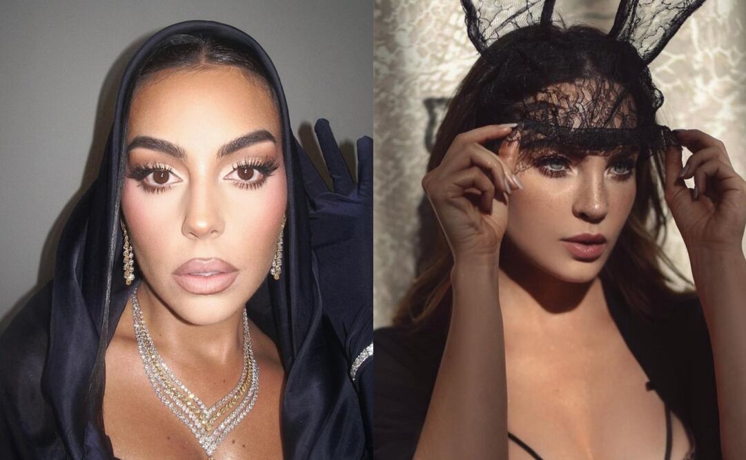 Georgina Rodríguez y Belinda tienen en común el gusto por los pants básicos. Foto: Instagram @georginagio / @belindapop