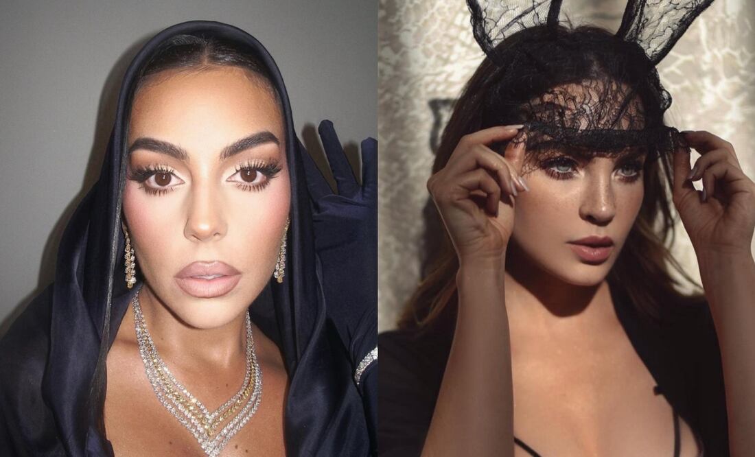 Georgina Rodríguez y Belinda tienen en común el gusto por los pants básicos. Foto: Instagram @georginagio / @belindapop