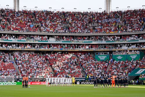 Uruguay and Spain observe moment of silence for Venezuela earthquake victims amid fan disruptions