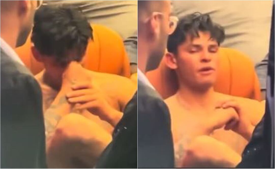 Ryan García se mostró destrozado tras caer ante Romero. FOTO: Capturas de video