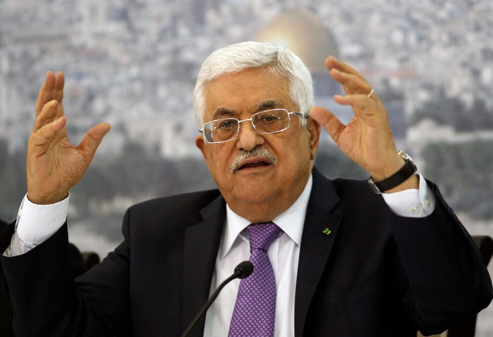 El presidente palestino, Mahmud Abás (Foto: Reuters)
