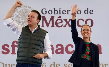 Esteban Villegas, gobernador priista de Durango, se declara "Claudista"; expresa su apoyo a Sheinbaum