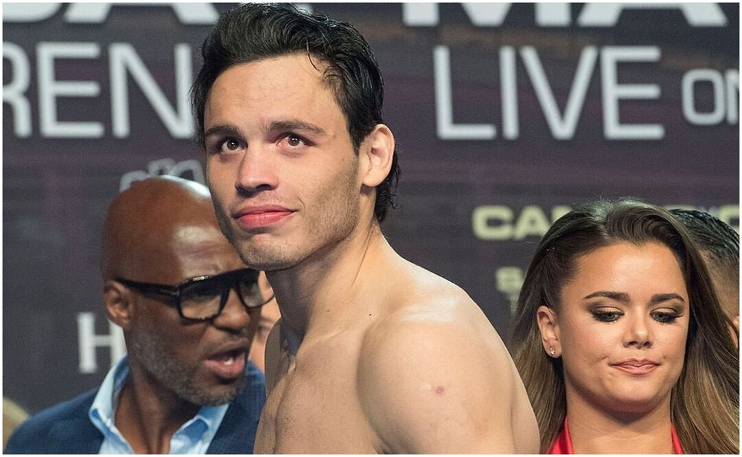 Julio César Chávez Jr en un pesaje / FOTO: Especial