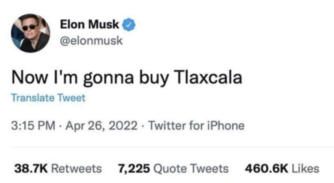 Elon Musk demuestra que puede comprar lo que quiera y el “round” de Eugenio Derbez y AMLO, en los memes de la semana