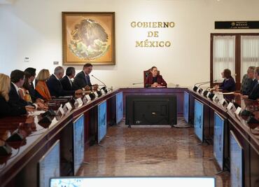 Sheinbaum se reúne con Susan Segal, presidenta de Americas Society Council of the Americas; recibe a empresarios